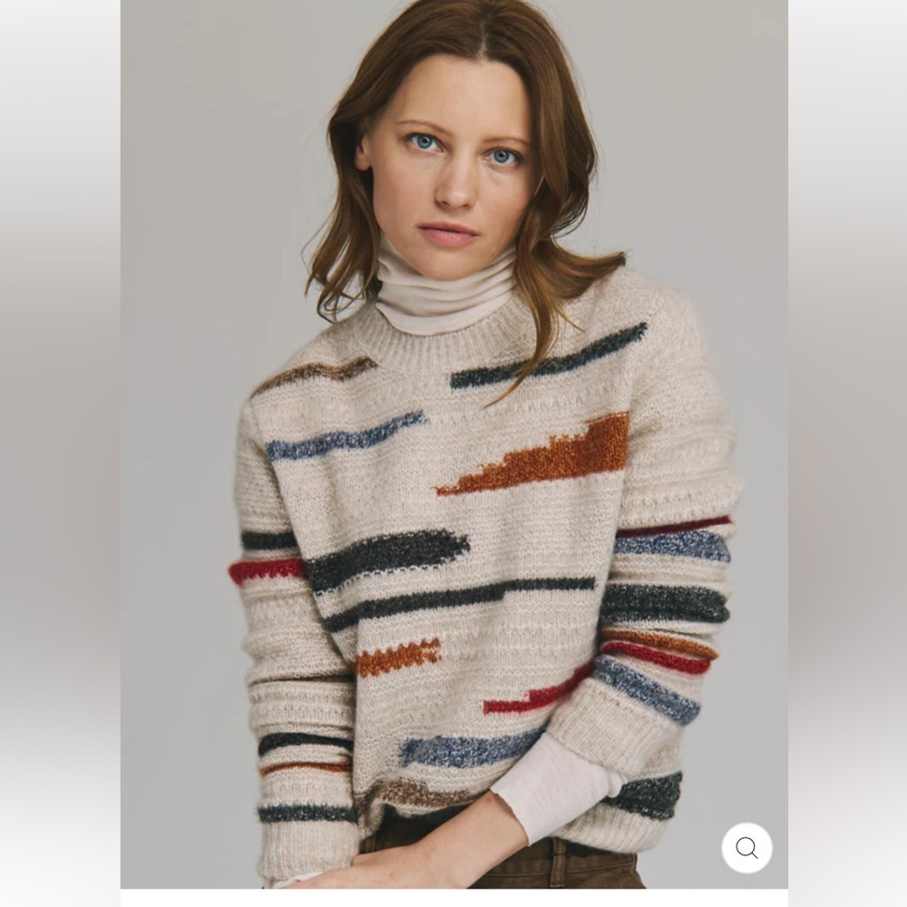 Women's Multicolor Striped Sweater